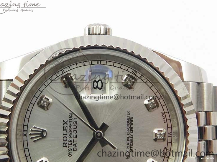 Dial Diamond A3235 Edition Bracelet DateJust Noob Silver 904L SS Jubilee Best 126334 on 1:1 0104
